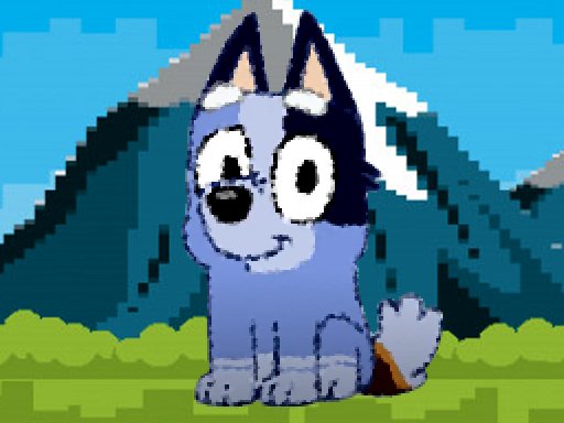 Play Bluey Dog Pixal Game