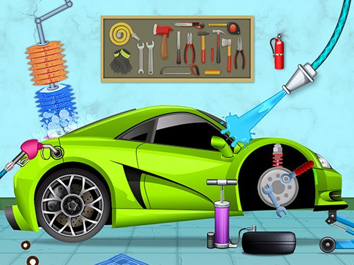 Play Cars Wash Game