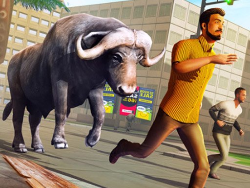 Play Angry Bull Attack Wild Hunt Simulator Game