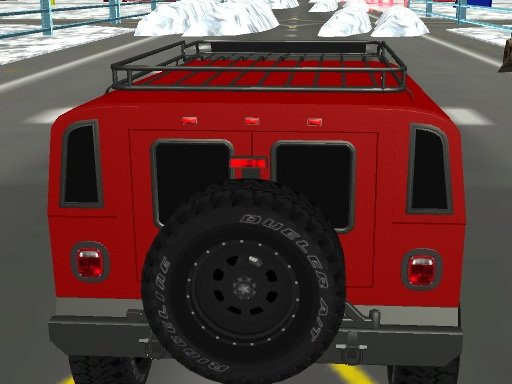 Play Snow Plow Jeep Driving Game