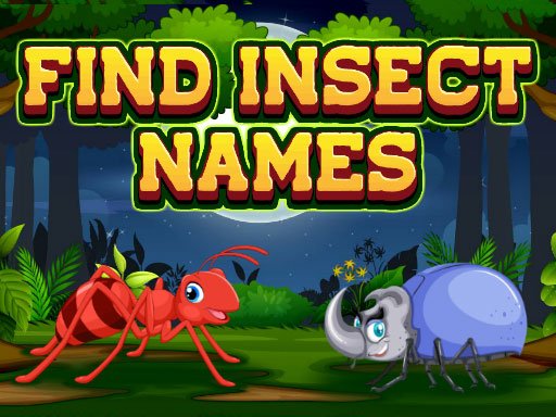Play Find Insect Names Game