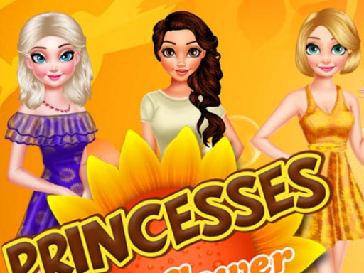 Play Princesses Sunflower Delight Game