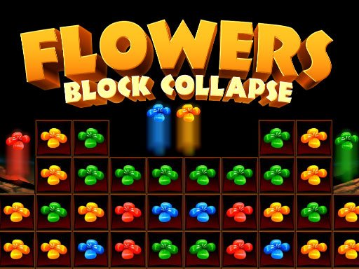 Play Flowers Blocks Collapse Game