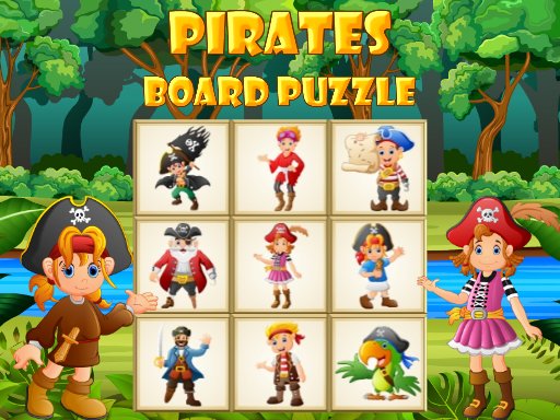 Play Pirates Board Puzzle Game