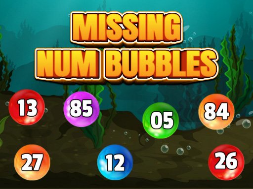 Play Missing Num Bubbles Game