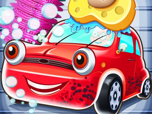 Play Kid Car Wash Garage Game