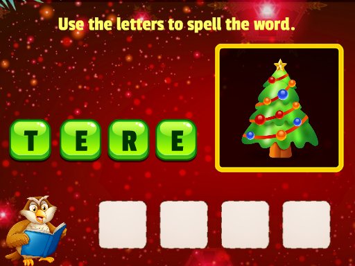 Play Xmas Word Puzzles Game
