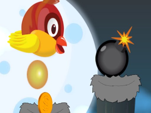 Play Flappy Egg Drop Game