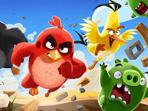 Play Angry Birds Jigsaw Puzzle Collection Game