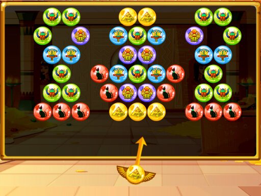 Play Bubble Shooter Egypt Game