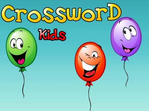 Play Crossword For Kids Game