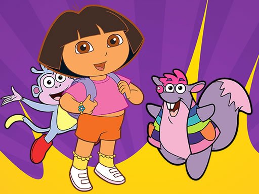 Play Dora Coloring Game
