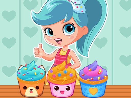 Play Shopkins: Shoppie Cupcake Maker Game