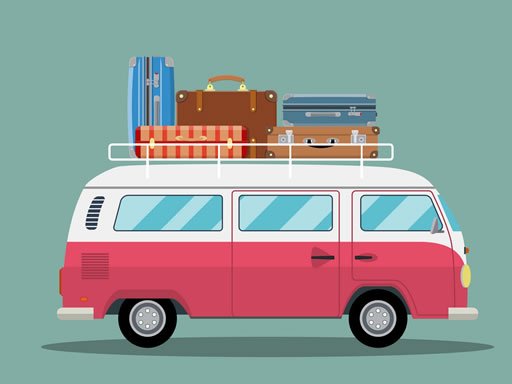 Play Big Luggage Trucks Match 3 Game