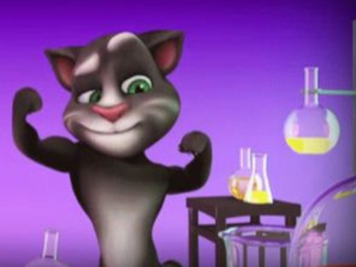 Play Talking Tom in Laboratory Game