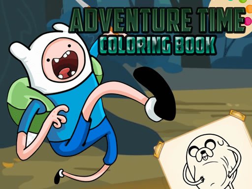 Play Adventure Time Coloring Game