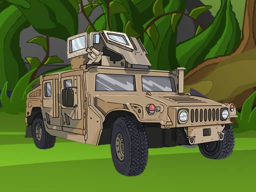 Play Army Vehicles Memory Game