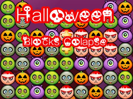 Play Halloween Block Collapse Delux Game