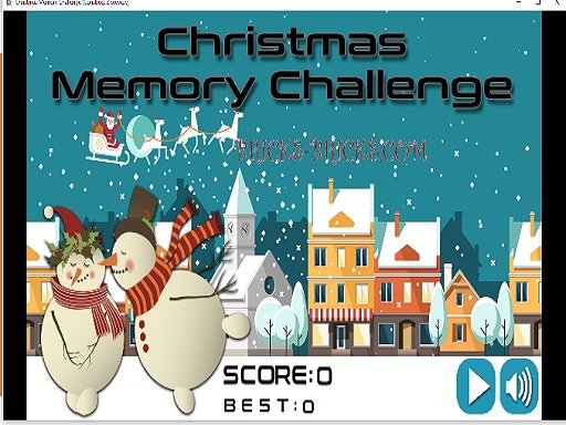 Play Christmas Memory Challenge Game