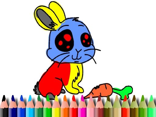 Play BTS Rabbit Coloring Game
