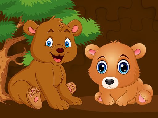 Play Baby Bear Jigsaw Game