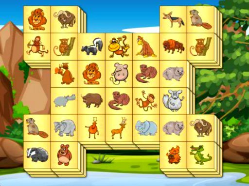 Play Zoo Mahjongg Deluxe Game