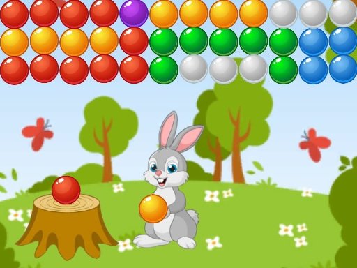 Play Bubble Shooter Bunny Game