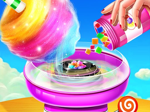 Play Sweet Cotton Candy Shop Game