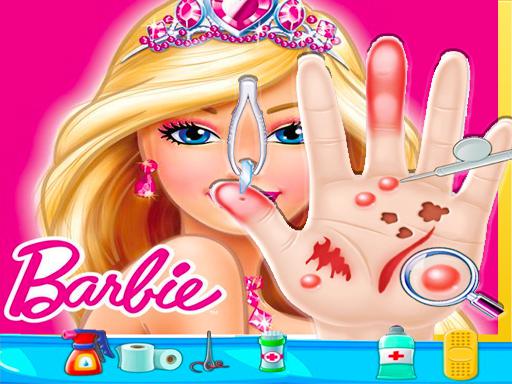 Play Barbie Hand Doctor Game