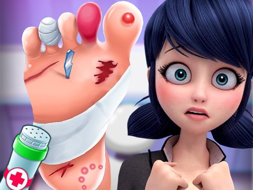 Play Miraculous Ladybug Foot Doctor Game