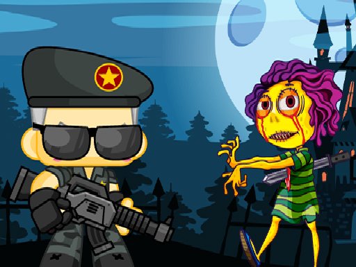 Play Zombie Shooter 2D Game