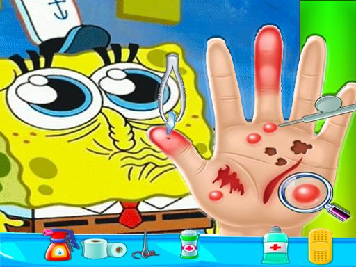 Play Spongebob Hand Doctor Game
