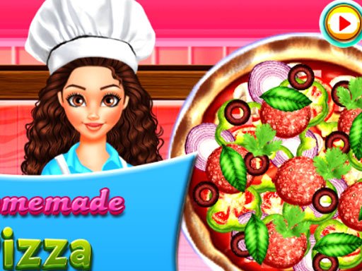 Play HOMEMADE PIZZA COOKING Game