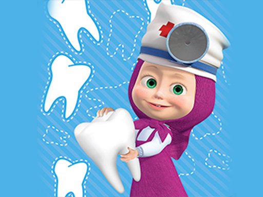Play Masha Happy Dentist Game