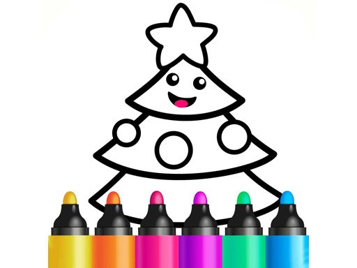 Play Drawing Christmas For Kids Game