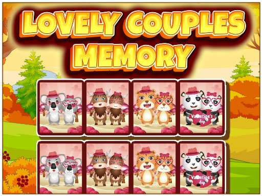 Play Lovely Couples Memory Game