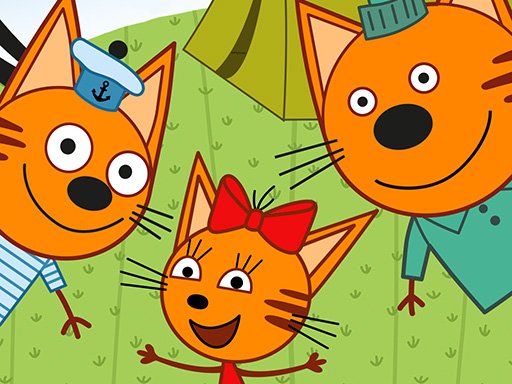 Play Picnic With Cat Family Game