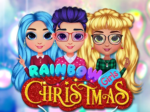 Play Rainbow Girls Christmas Party Game
