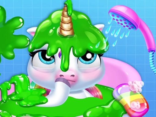Play My Baby Unicorn Virtual Pony Pet Game