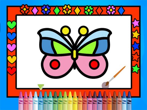 Play Color and Decorate Butterflies Game