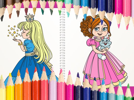 Play Princess Coloring Game