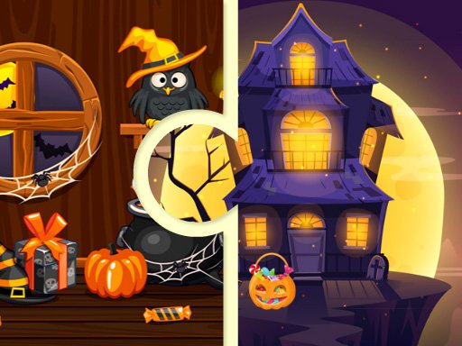 Play Witchs House Halloween Puzzles Game