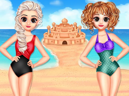 Play Princess Summer Sand Castle Game