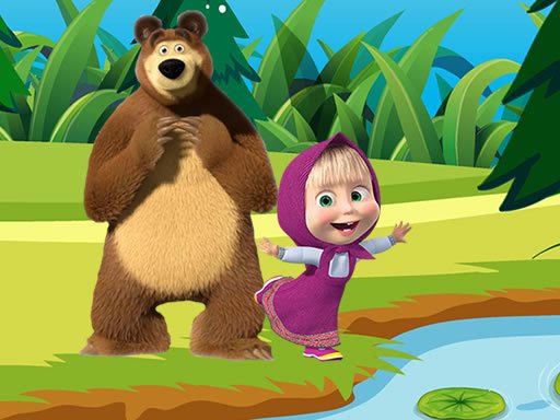 Play Masha and the Bear Jigsaw Puzzles Game