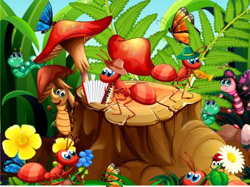 Play Hidden Objects Insects Game