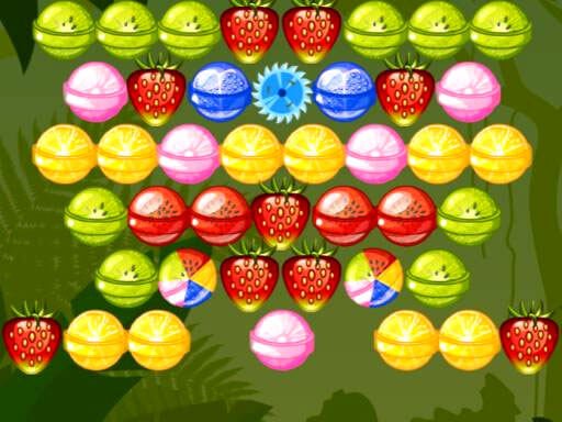 Play Bubble Shooter Fruits Candies Game