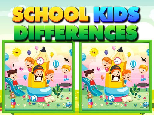 Play School Kids Differences Game