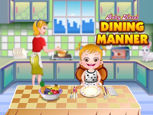 Play Baby Hazel Dining Manners Game