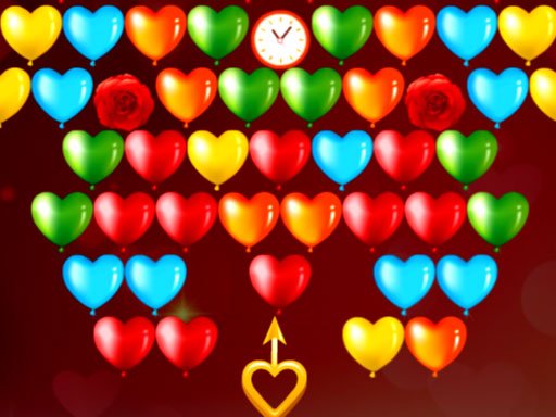 Play Bubble Shooter Valentines Game
