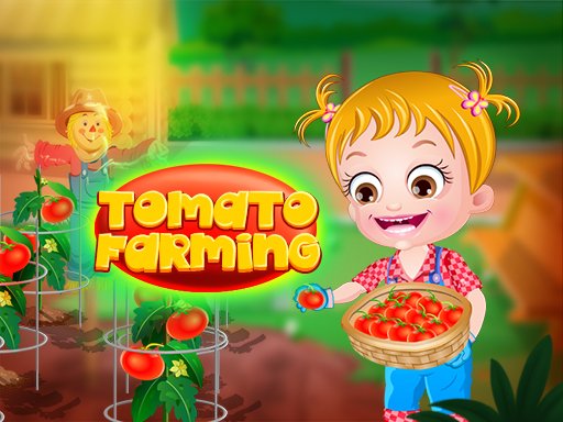 Play Baby Hazel Tomato Farming Game